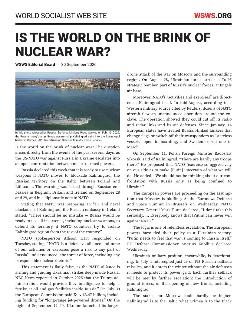 Example leaflet, page 1